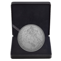 Canada : Emanuel Hahn's Original Sketch - Royal Visit 50 Argent 2025 Pièce vieillie