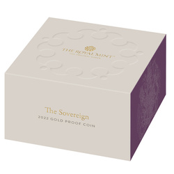 Royaume-Uni : Souverain en or Elizabeth II 2022 Proof Piedfort