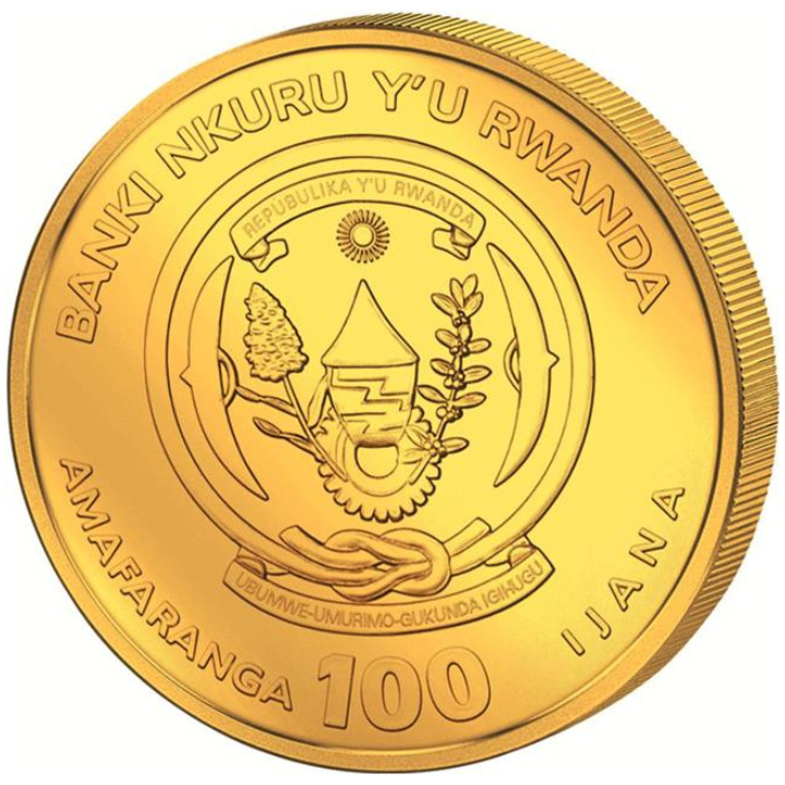 Ruanda: Nautical Ounce – HMS Victory 1/12 oz Gold 2025