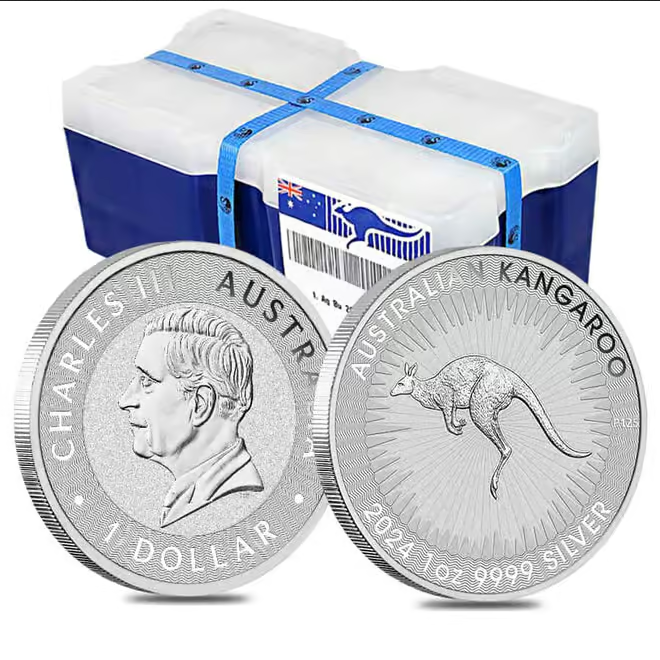 Australian Kangaroo 1 oz Silver 2024