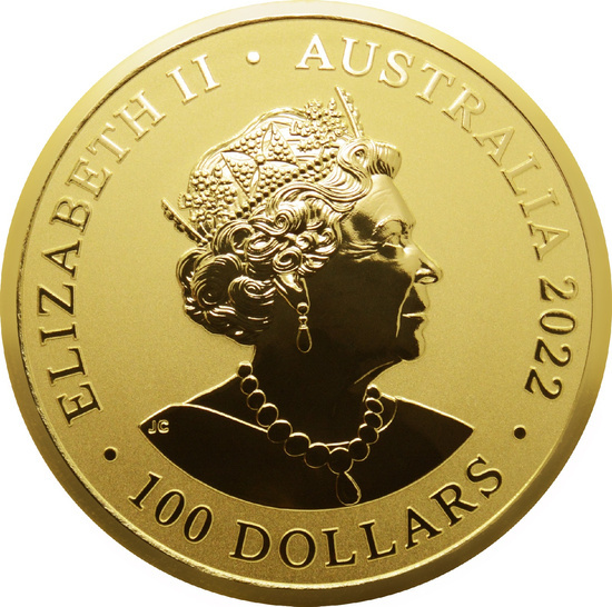 Las criaturas más peligrosas de Australia: Escorpión del desierto 1 oz Oro 2022