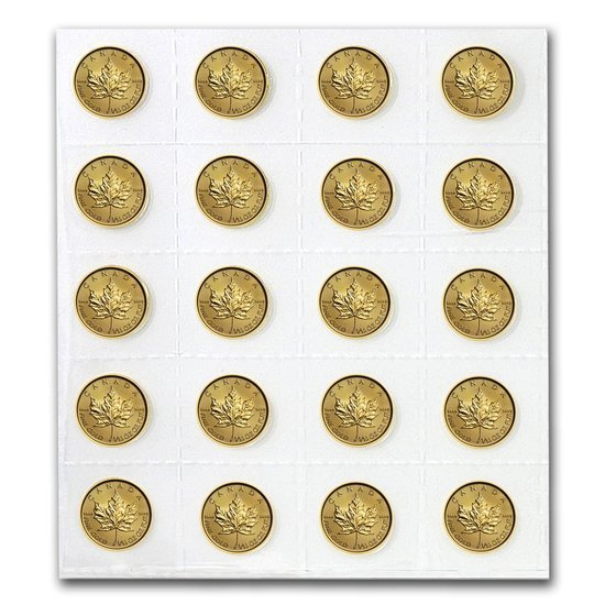 Canadian Maple Leaf 1/10 oz Oro 2016