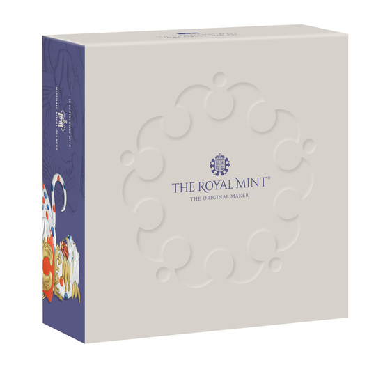 The Royal Tudor Beasts: Seymour Panther 5 oz Silber 2022 Proof