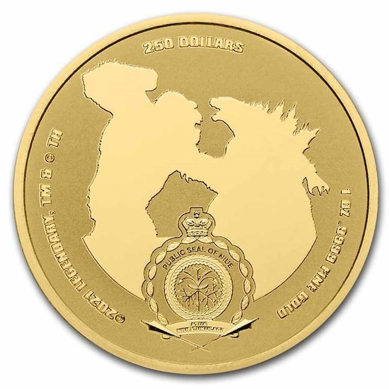 Niue: King Kong 1 oz Oro 2021