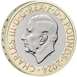 A Nemzeti Galéria 200 éves jubileuma £2 Réz-nikkel 2024