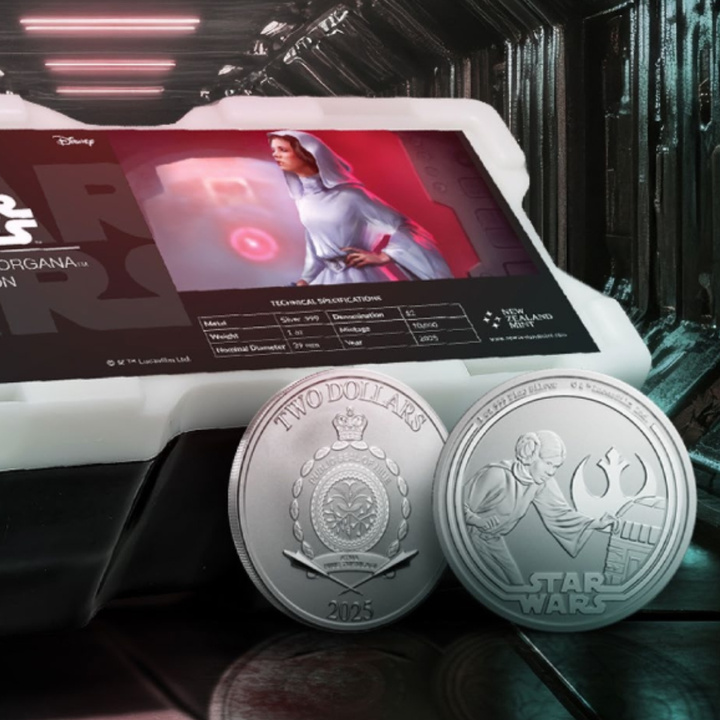 Niue: Star Wars - Princess Leia 1 oz Silver 2025