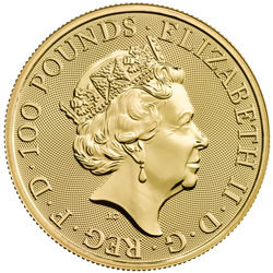 Año de la Rata 1 oz Oro Reino Unido 2020