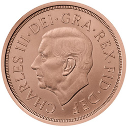 75e anniversaire de Sa Majesté le roi Charles III Souverain commémoratif 2023 (frappé le 14 novembre 2023)