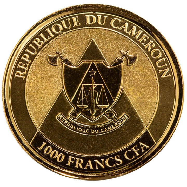 Cameroon: Cheetah 1/10 oz Gold 2022