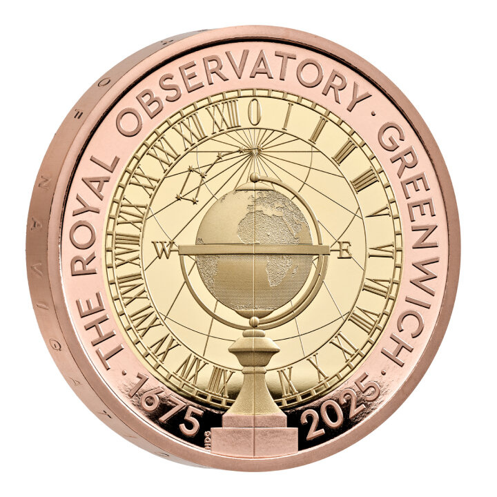 Set di 5 monete Regno Unito Oro 2025 Proof Commemorative Coin