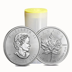 Hoja de Arce Canadiense 1 oz Plata 2020 PAQUETE DE 250 PAQUETES