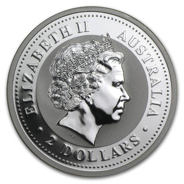 Kookaburra 2 Ounce Silver 2000