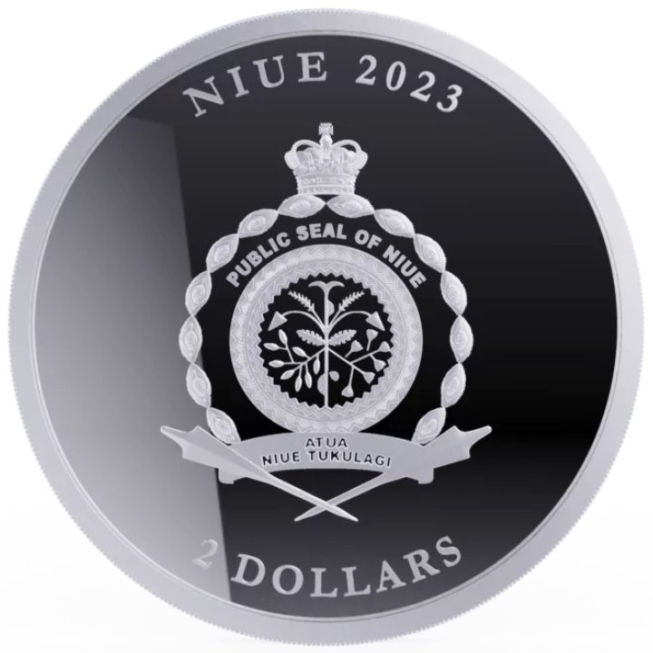 Niue: Vivat Humanitas 1 oz Silver 2023 Proof