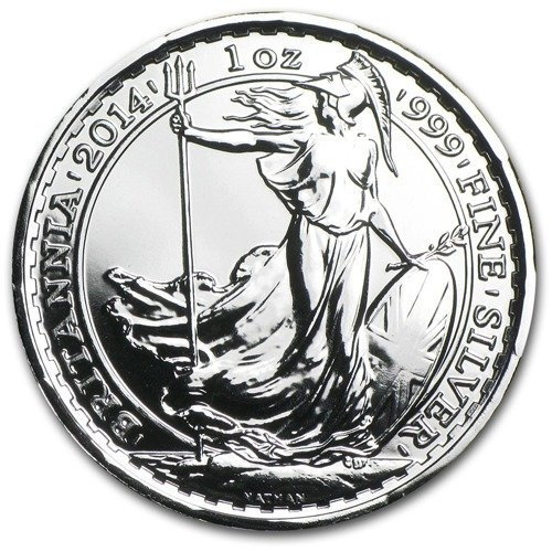 Britannia 1 oz Silber (Privy Mark Horse) 2014