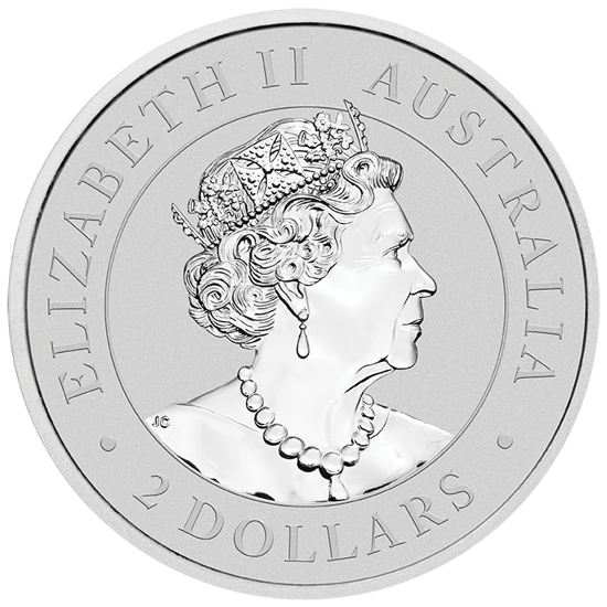 Orzeł Australijski 2 uncje Srebra 2021 Proof Ultra High Relief
