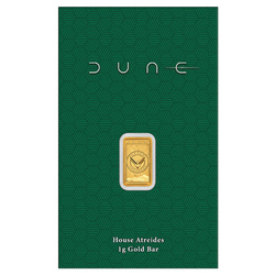 Goldbarren Dune - House Atreides 1 g Gold 2026