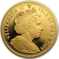 Isle of Man: Himalayan Cat & Kittens 1 oz Gold 2005 Coin