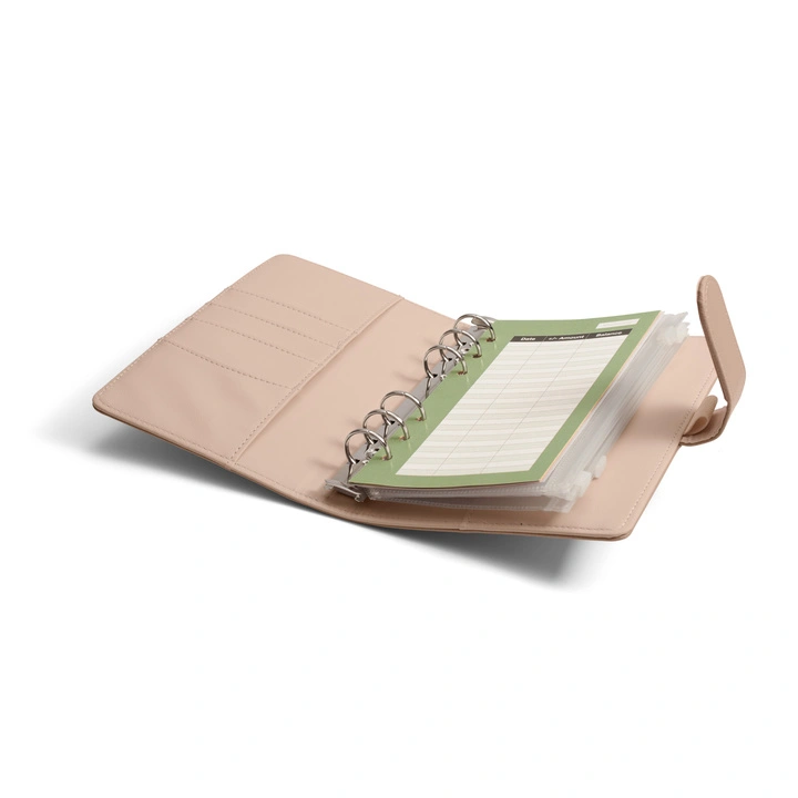 Leuchtturm organizer de călătorie pentru bani Lisbon Rose cu 5 inserții