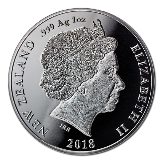 Páncélos bálna 1 uncia ezüst 2018 Proof