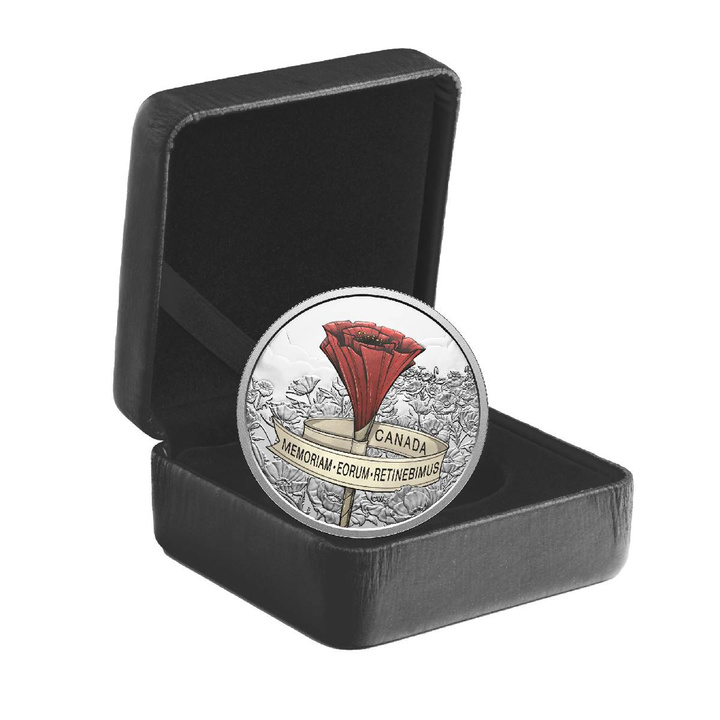 Canada Remembrance Day Coloured 1 oz Silver 2026 Proof