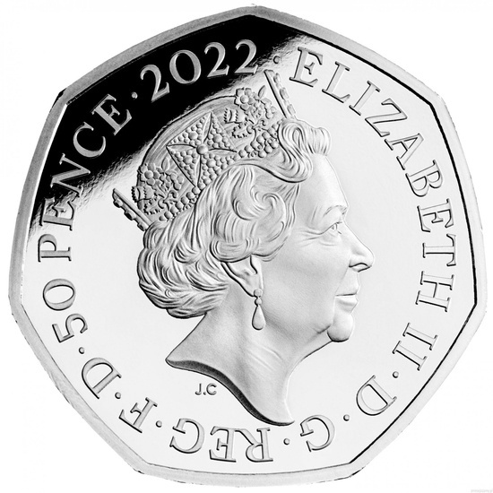 Winnie The Pooh - Eeyore coloured Silber 2022 Proof