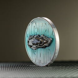 Niue: Utolsó pillantás Palmyrára 2 dollár ezüst 2021 magas dombornyomású antik érmék