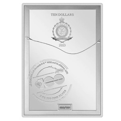 Niue: WB100 Art of the 100th – Cool Hand Luke barevné 5 uncí stříbra 2023 Proof