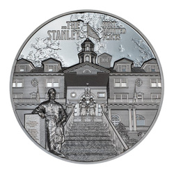 Cook Islands: Most Haunted Places - The Stanley 2 uncje Srebra 2023 Black Proof Ultra High Relief