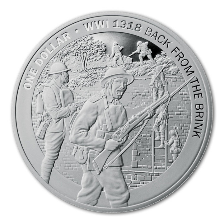 Back from the Brink 1 once d'argent 2018 Proof