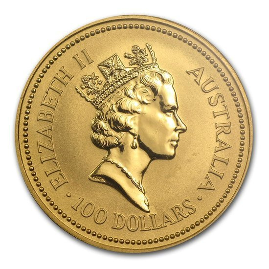 Canguro Australiano - Nugget 1 oz Oro 1990