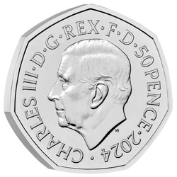 200 de ani ai RNLI 50p Cupronichel 2024