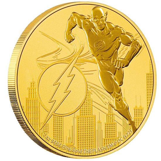 Niue: DC Comics - The Flash 1 oz Oro 2022