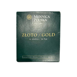 10 grammi Lingotto d'oro Zecca polacca