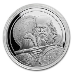 Ikony inspiracji - Galileo 1 uncja Srebra 2021
