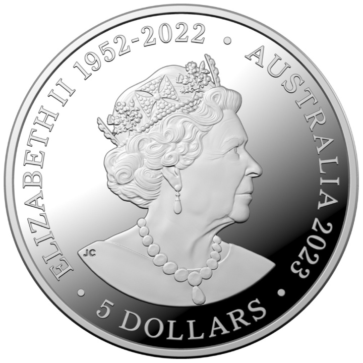 Australia's Most Dangerous: Desert Scorpion coloured 1 oz Silber 2023 Proof Coin