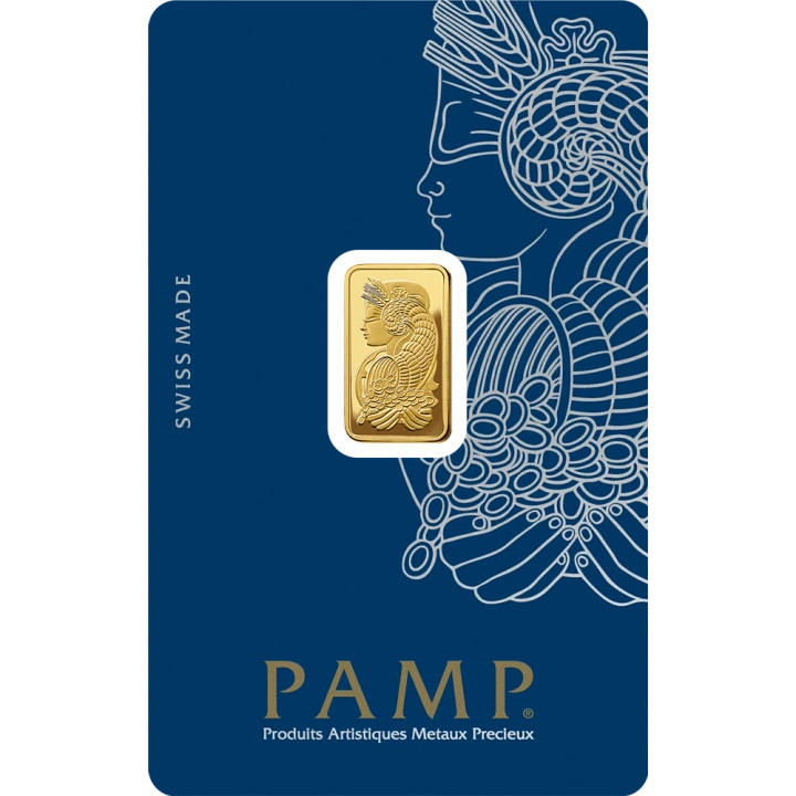 2,5 g PAMP Lady Fortuna VERISCAN Goldbarren im Etui – Geschenkset