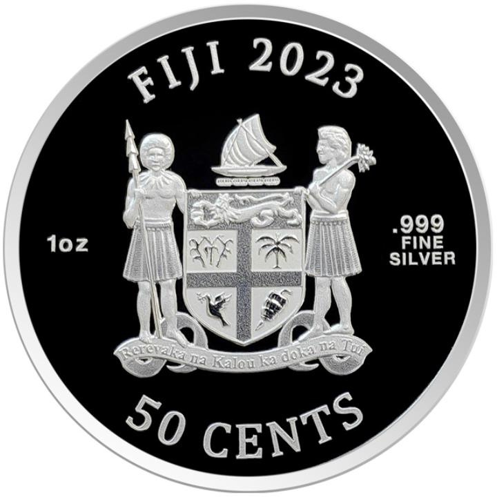 Fiji: Asian Mythical Creatures - Unicorn 1 uncja Srebra 2023