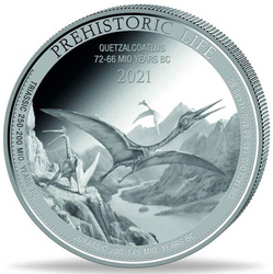 Congo: Prehistoric Life - Quetzalcoatlus 1 uncja Srebra 2021