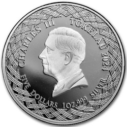 Tokelau: Zodiac Series - Koziorożec 1 uncja Srebra 2024