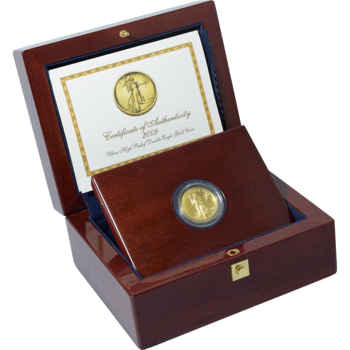 Double Eagle 20 Dollar Złoto 2009 Ultra High Relief 