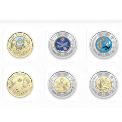 Set Canada: Annual Collection Book cu ediție specială 6 monede 2024