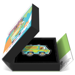 Niue : Scooby-Doo ! - La Mystery Machine colorée 1 once d'argent 2023 Proof