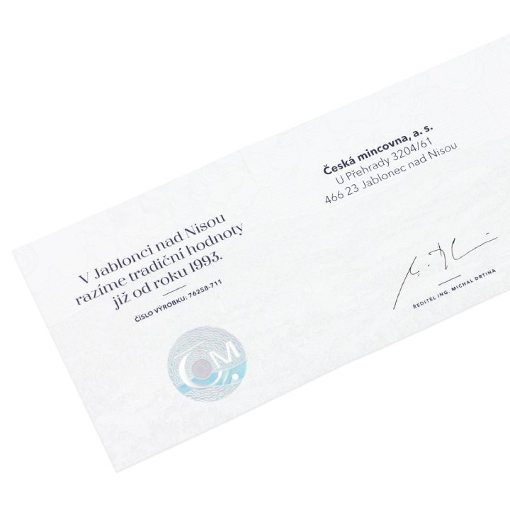 5 darabos készlet Nagy-Britannia Arany 2023 Proof Emlékérme