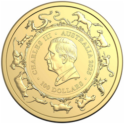 RAM: Lunar - Year of the Snake 1 oz Gold 2025