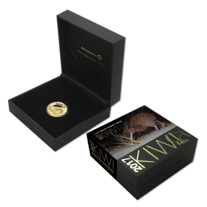 Kiwi 1/4 oz Oro 2017 Proof