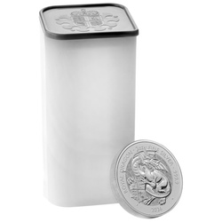 The Royal Tudor Beasts: Royal Dragon 2 oz Silver 2026