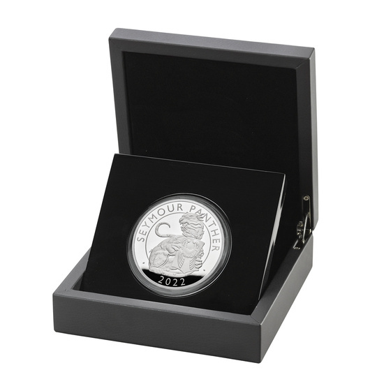 The Royal Tudor Beasts: Seymour Panther 5 uncji Srebra 2022 Proof