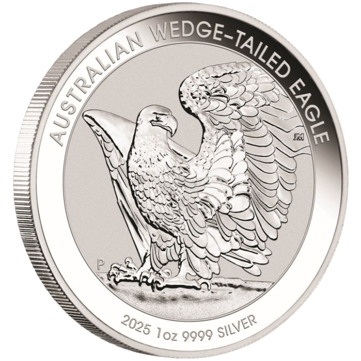Moneda australiana Wedge-Tailed Eagle 1 oz Plata 2025