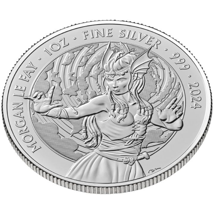 Myths & Legends: Morgan Le Fay 1 oz Silber 2024