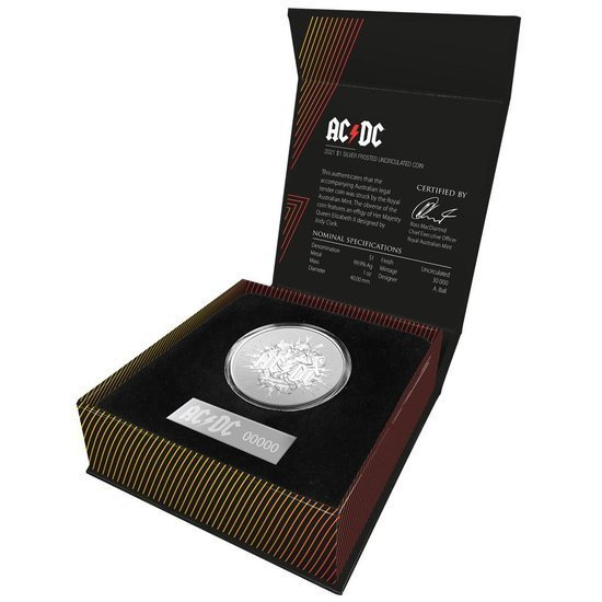 AC/DC 1 oz Plata 2021